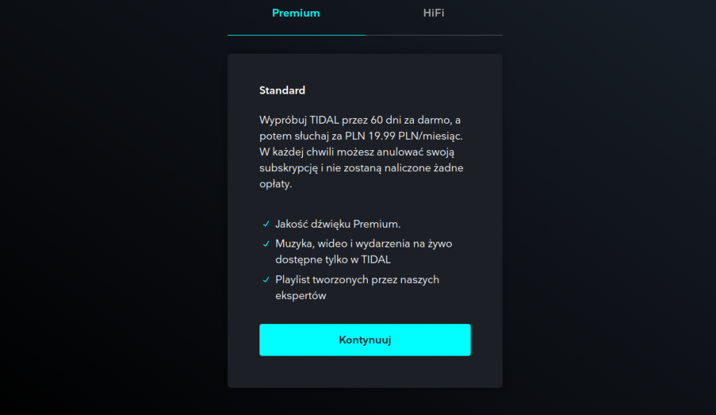 PROMOCJA: 2 miesiące premium w Tidal dla nowych i obecnych użytkowników do wzięcia za darmo!