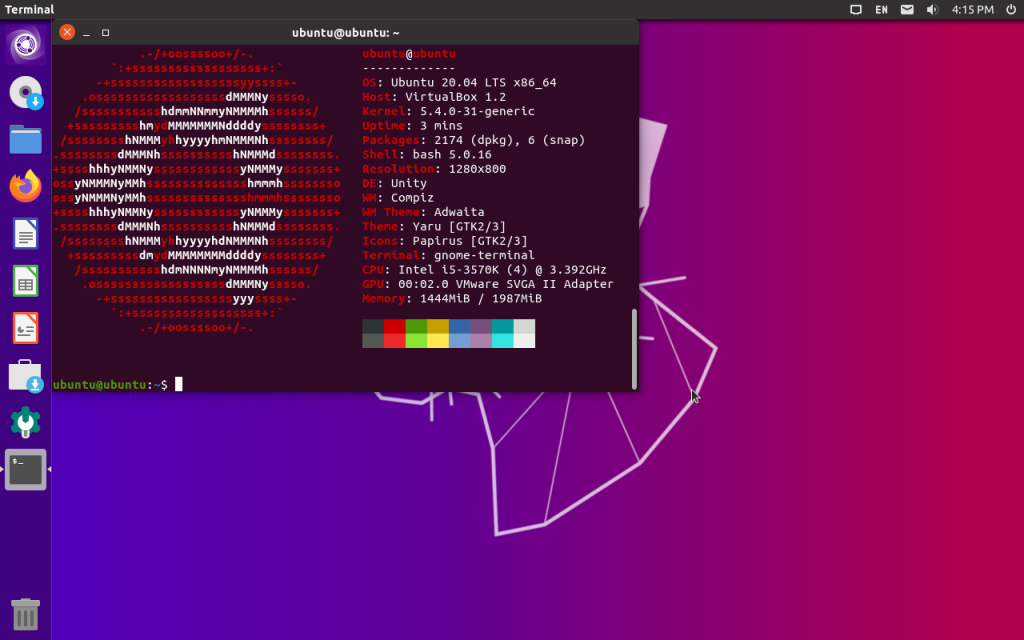 Ubuntu Unity v4