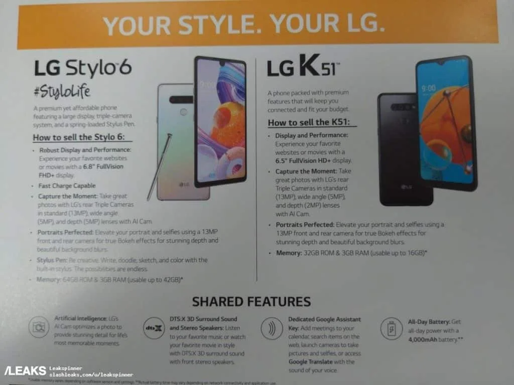 Część specyfikacji LG Stylo 6 pojawiła się w sieci!