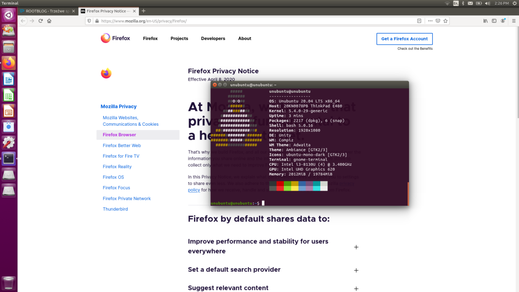 A to ciekawe! Już możemy instalować Ubuntu 20.04 z Unity! 12 Ubuntu Unity