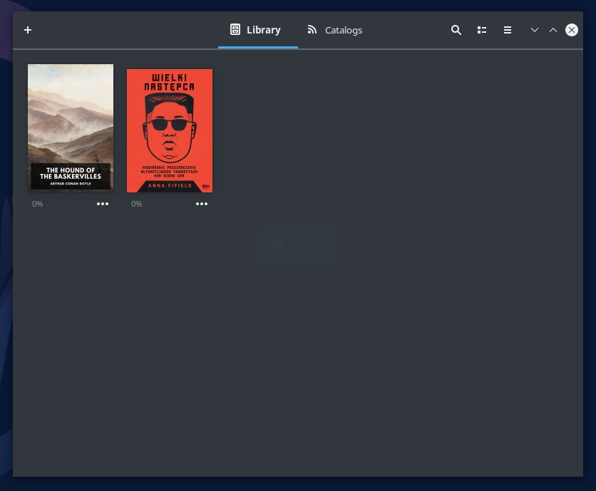 Foliate - aplikacja do czytania książek na Linuxie - stała się jeszcze lepsza! 11 foliate