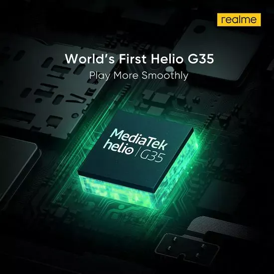 realme C11 będzie pierwszym smartfonem z MediaTek Helio G35