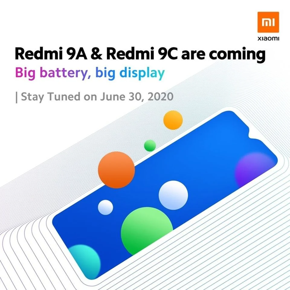 Redmi 9A oraz Redmi 9C zadebiutują już 30 czerwca!