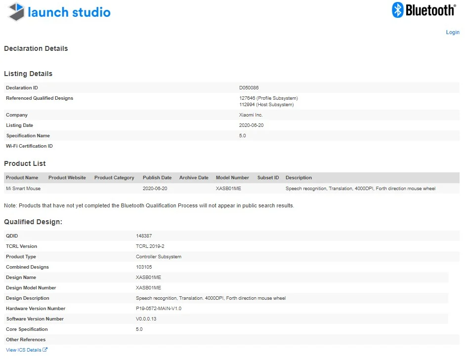 Xiaomi certyfikuje Mi Smart Mouse z funkcją rozpoznawania mowy 11 Xiaomi certyfikuje Mi Smart Mouse z funkcją rozpoznawania mowy