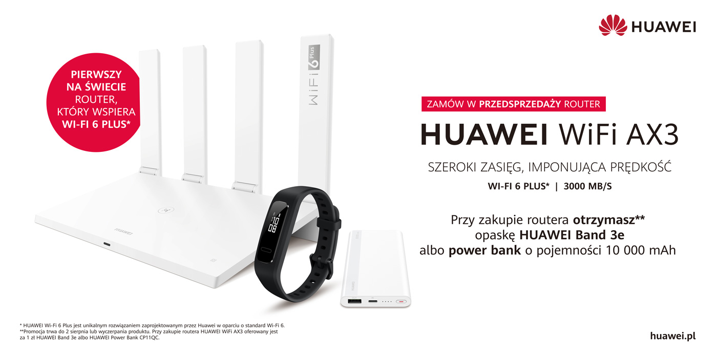 Potrzebne Wam ultra szybkie WiFi? Nowy router od Huawei śpieszy z rozwiązaniem!