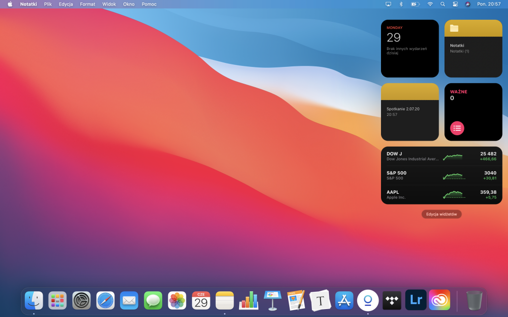 MacOS Big Sur - zmiany i pierwsze wrażenia nowej wersji systemu Apple 16 MacOS Big Sur - zmiany i pierwsze wrażenia nowej wersji systemu Apple