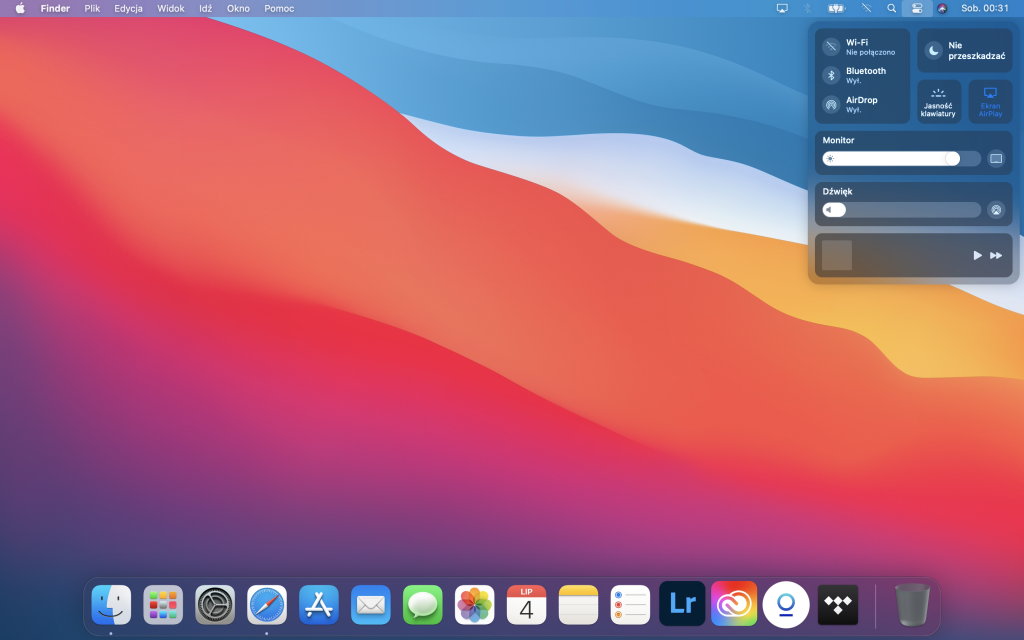 MacOS Big Sur - zmiany i pierwsze wrażenia nowej wersji systemu Apple 18 MacOS Big Sur - zmiany i pierwsze wrażenia nowej wersji systemu Apple