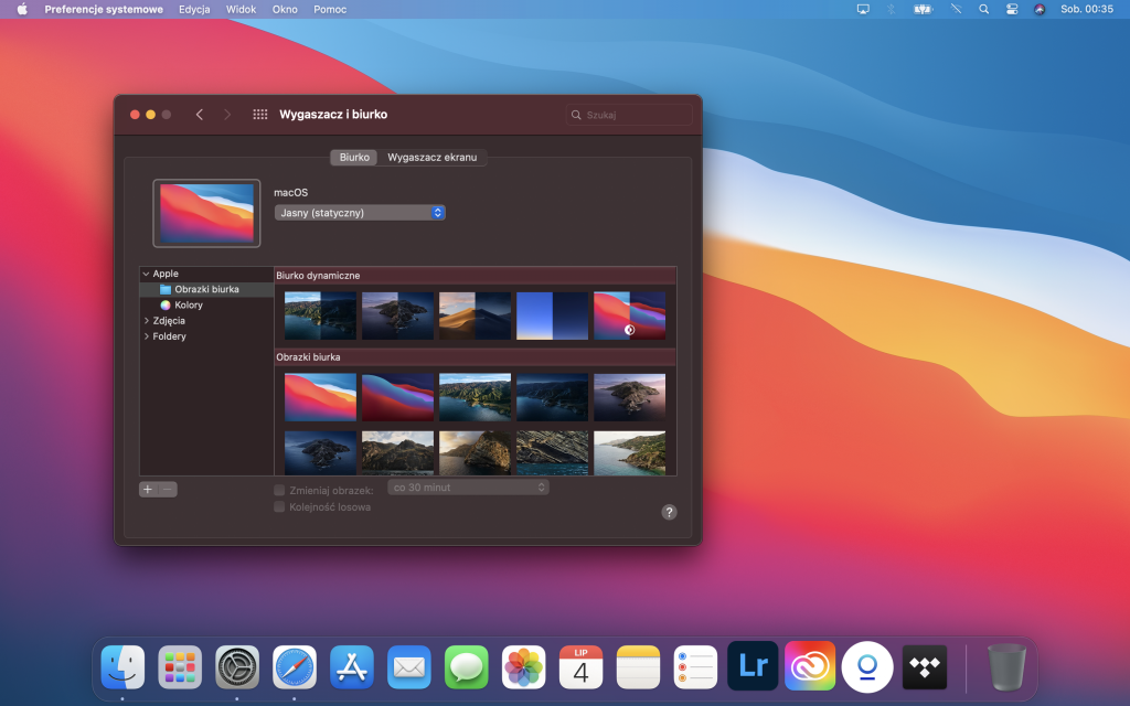 MacOS Big Sur - zmiany i pierwsze wrażenia nowej wersji systemu Apple 20 MacOS Big Sur - zmiany i pierwsze wrażenia nowej wersji systemu Apple