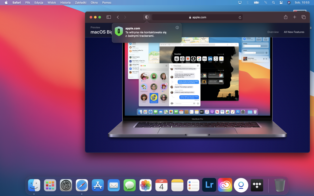 MacOS Big Sur - zmiany i pierwsze wrażenia nowej wersji systemu Apple 14 MacOS Big Sur - zmiany i pierwsze wrażenia nowej wersji systemu Apple