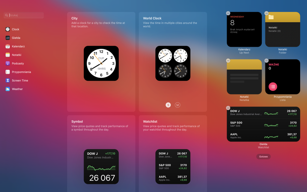MacOS Big Sur - zmiany i pierwsze wrażenia nowej wersji systemu Apple 17 MacOS Big Sur - zmiany i pierwsze wrażenia nowej wersji systemu Apple