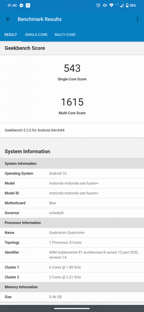 Smartfon pełen sprzeczności, czyli recenzja Motoroli One Fusion+ 21 Smartfon pełen sprzeczności, czyli recenzja Motoroli One Fusion+