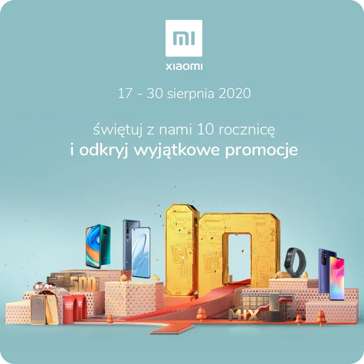 Zobaczcie jakie promocje przygotowało Xiaomi z okazji 10 urodzin firmy!