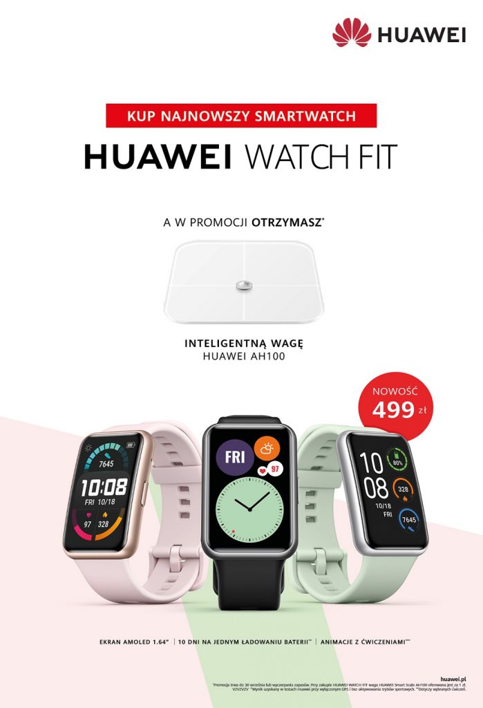 Huawei Watch GT 2 Pro, Watch Fit oraz tablety Huawei T10 s i T10 - co nowego od Huawei na polskim rynku.