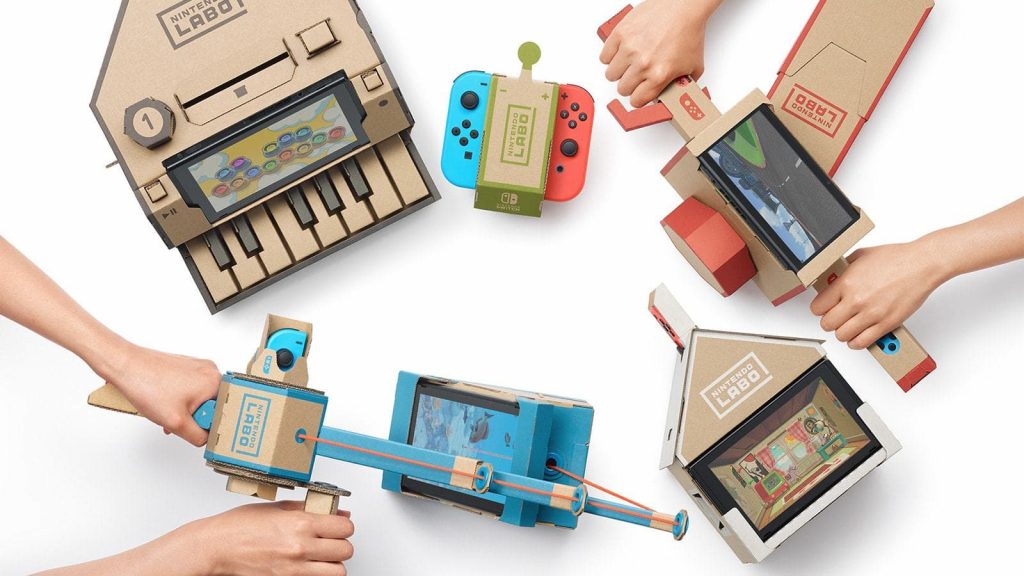 Nintendo Labo to historia o tym, jak można wzbogacić się na kartonach