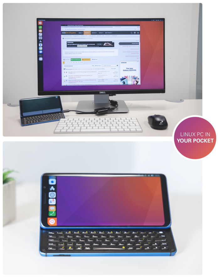 F(x)tec Pro1-X to smartfon z klawiaturą oferujący Lineage OS oraz Ubuntu Touch