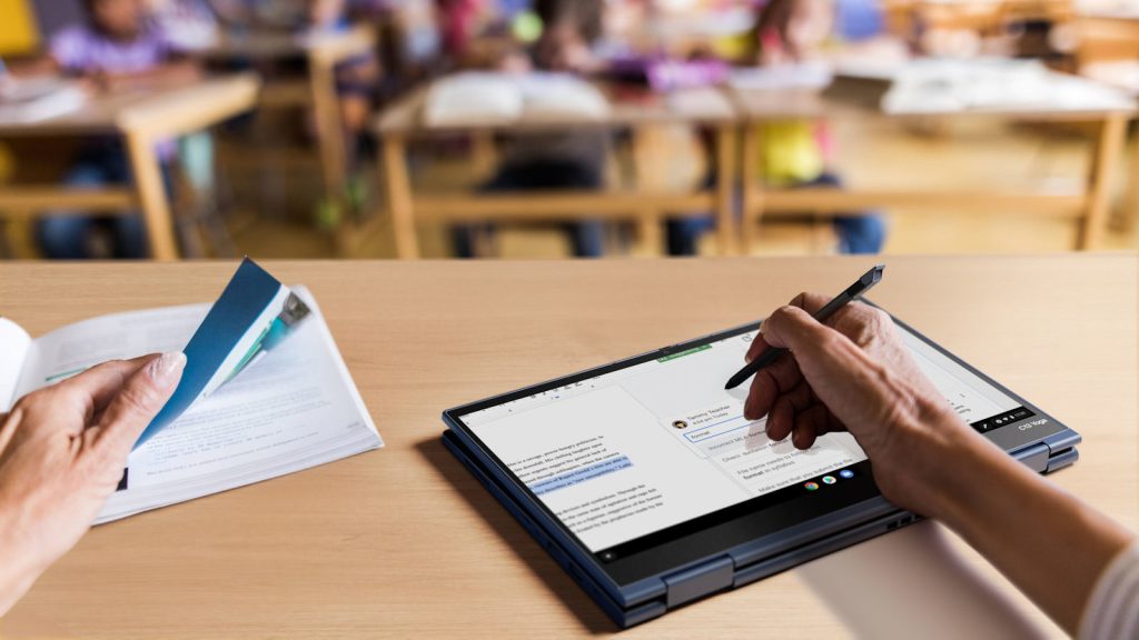 ThinkPad C13 Yoga to Chromebook z TrackPointem i procesorem AMD