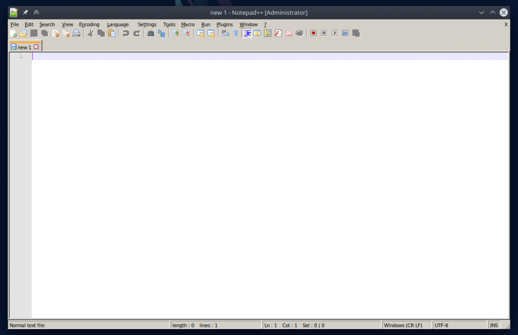 Możesz zainstalować Notepad++ na Linuxie, ale nie wiem po co