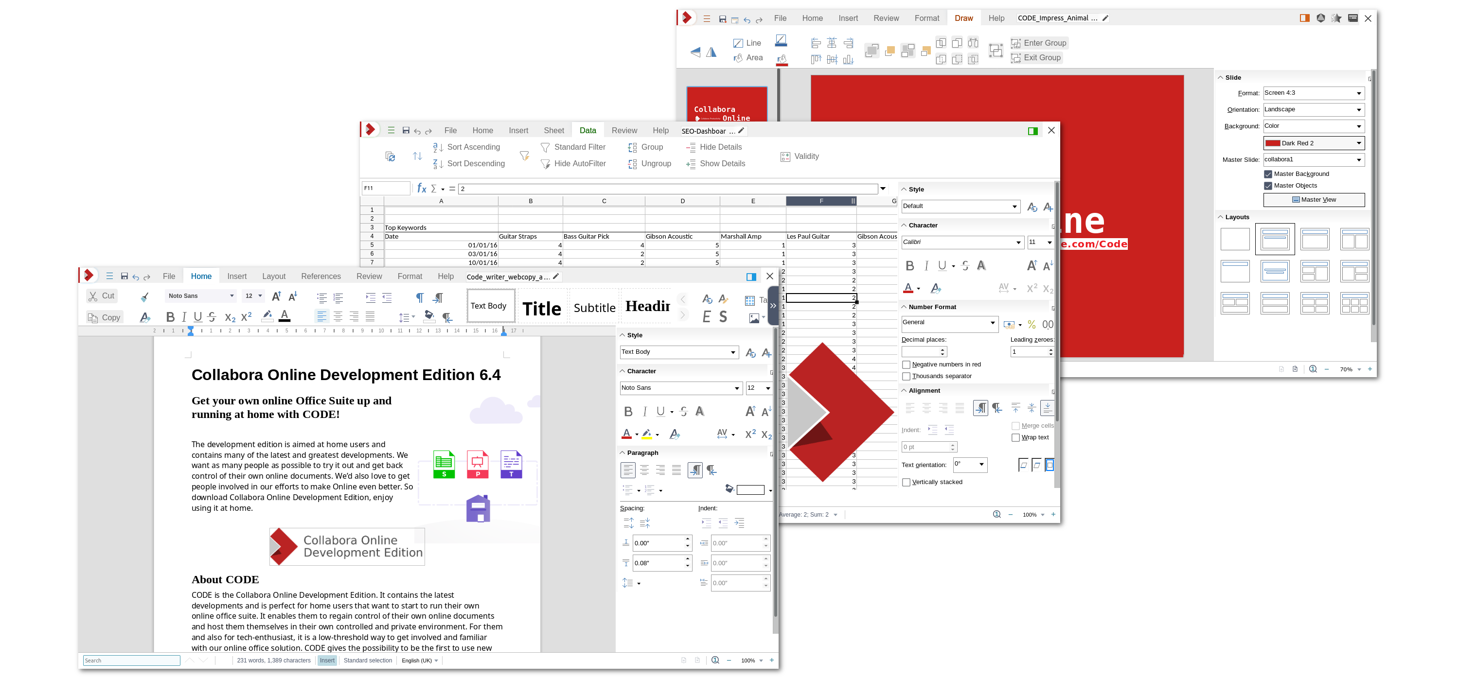 Collabora Office z aktualizacją do wersji 6.4. Nowy interfejs wygląda świetnie!