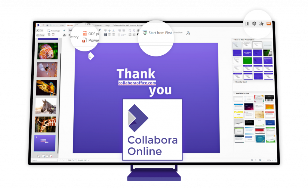 Collabora Office z aktualizacją do wersji 6.4. Nowy interfejs wygląda świetnie!
