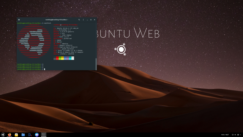 ubuntu web