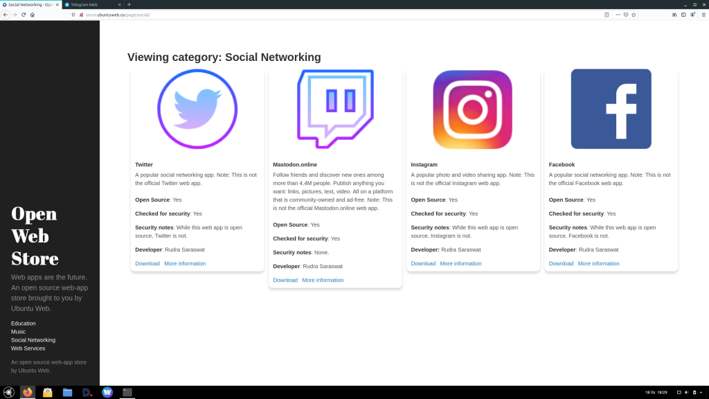 Ubuntu Web już jest! Tak wygląda alternatywa dla Chrome OS z Firefoxem w roli głównej 11 Ubuntu Web już jest! Tak wygląda alternatywa dla Chrome OS z Firefoxem w roli głównej