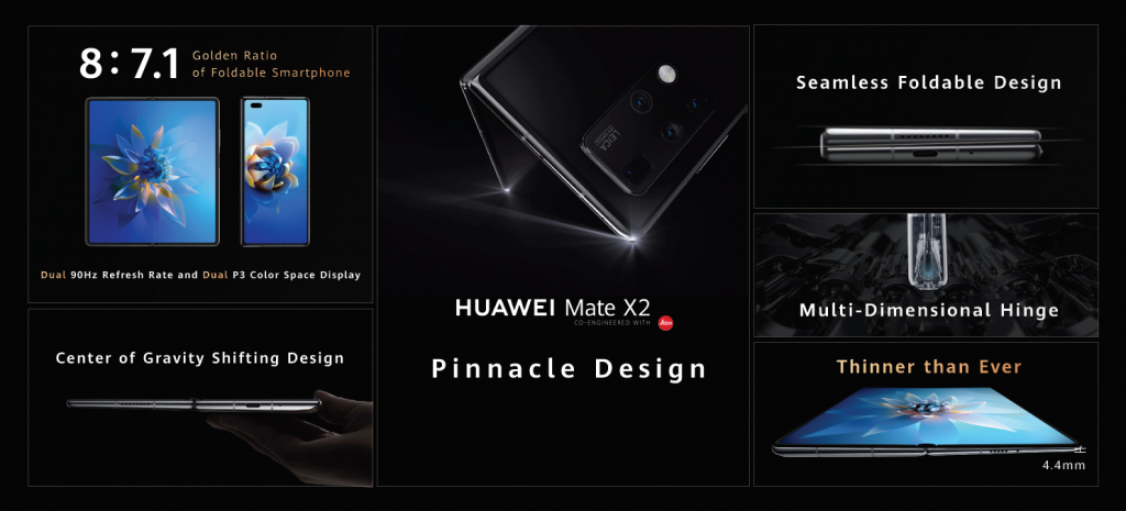 Oto Huawei Mate X2! Składany smartfon z dwoma ekranami 17 Oto Huawei Mate X2! Składany smartfon z dwoma ekranami