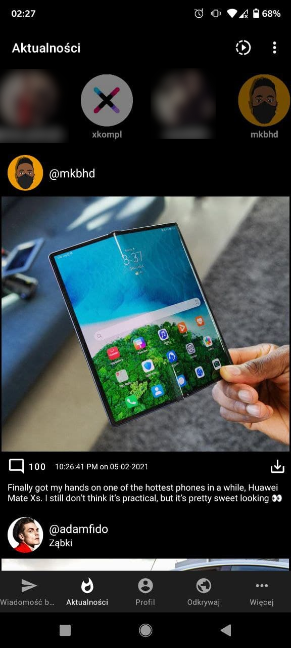 Znajdźki z F-Droid: Barinsta, czyli lepszy Instagram 12 barinsta