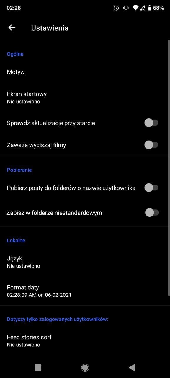 Znajdźki z F-Droid: Barinsta, czyli lepszy Instagram 17 barinsta