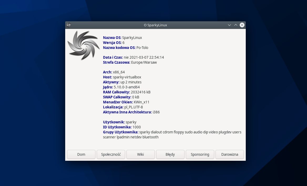 Szukasz systemu z KDE Plasma? Wybierz polski SparkyLinux! 12 sparkylinux-kde-plasma