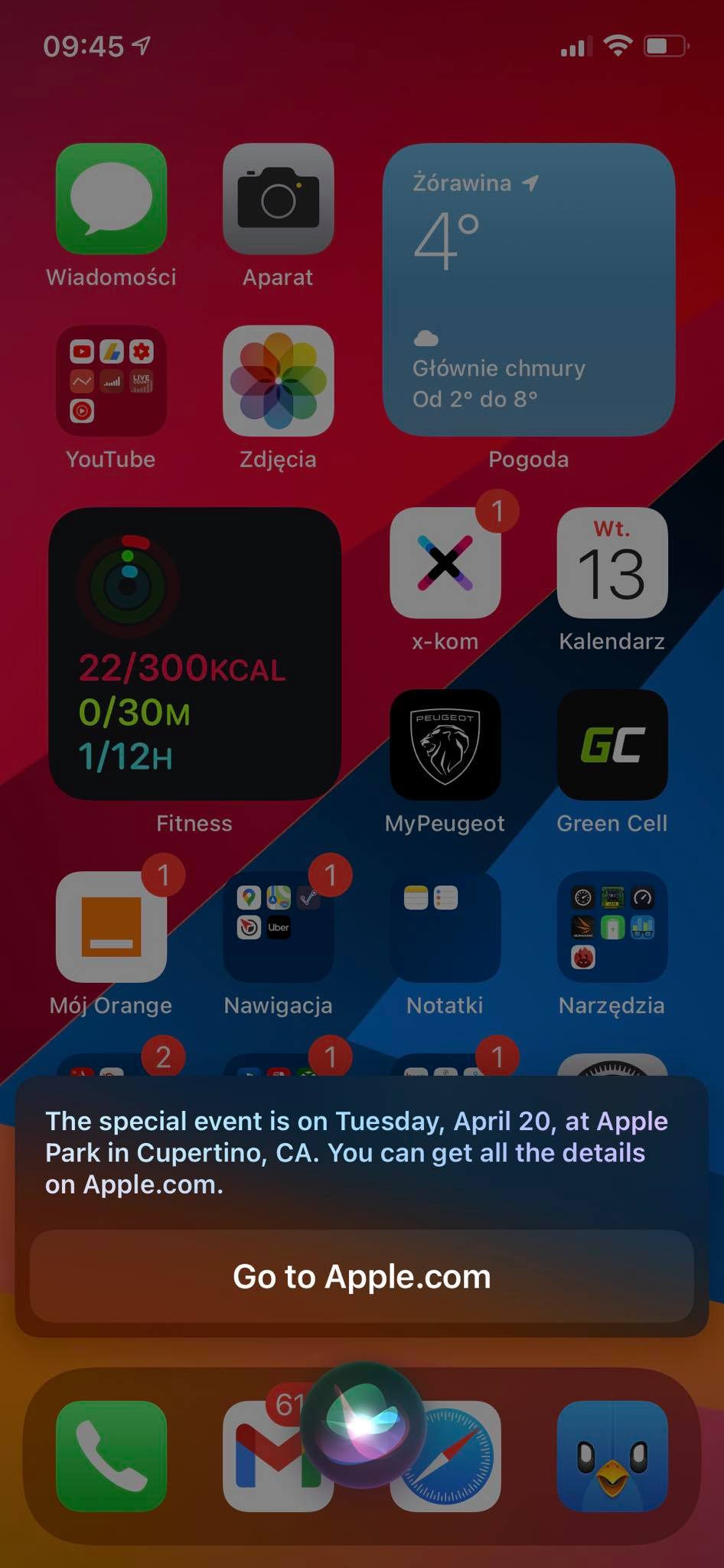 Siri wypaplała! Event Apple już 20 kwietnia!