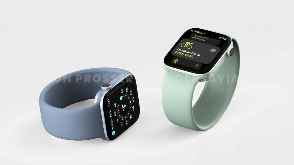Apple Watch 7 pojawił się na renderach. Tak może wyglądać nowy zegarek Amerykanów