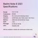 Redmi Note 8 2021 pojawi się globalnie. Poznaliśmy całą specyfikację