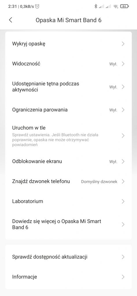 Recenzja opaski Xiaomi Mi Band 6 – trochę drogo jak na smartbanda