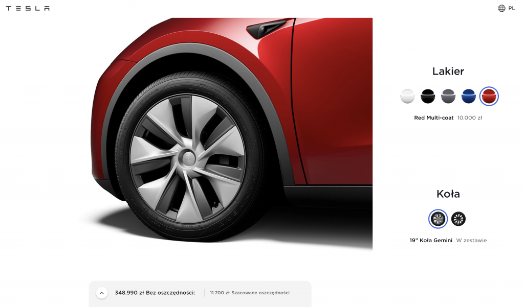 Tesla Model Y dostępna w Polsce! Czasy oczekiwania są krótkie, ale ceny mogą odstraszyć...