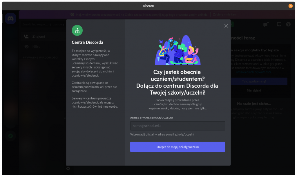 Discord otwiera się na szkoły i uniwersytety. Dodano specjalną funkcję