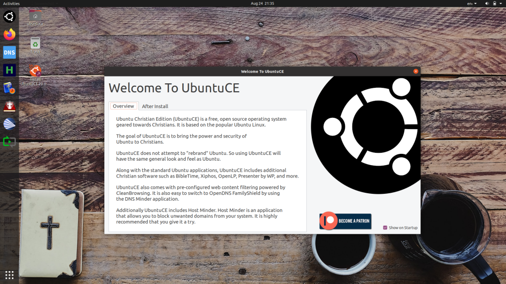 Ubuntu Christian Edition UbuntuCE