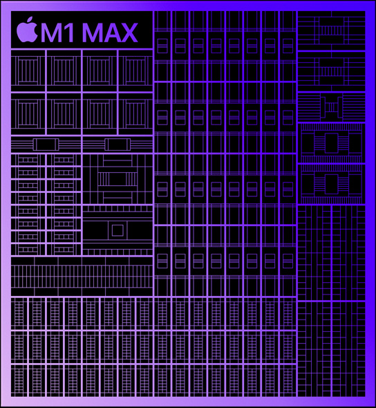 Apple M1 Pro i M1 Max zaprezentowane! 15 Apple M1 Max Art