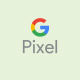 Google Pixel logo green background