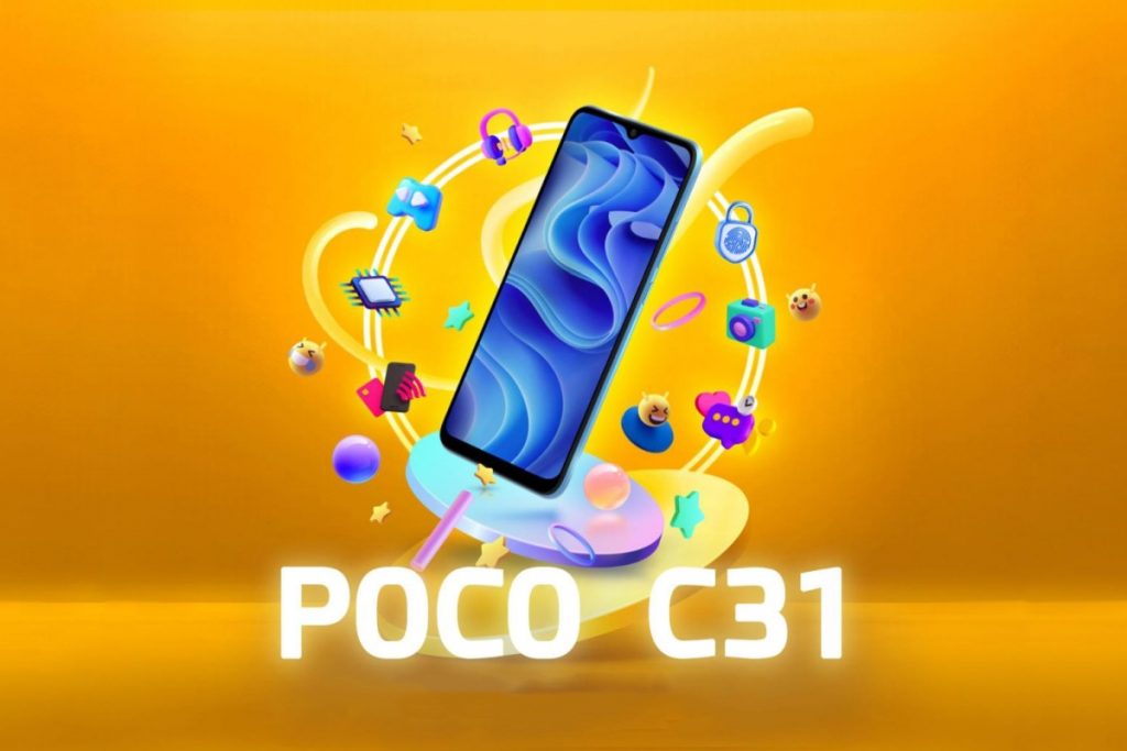 POCO C31 oficjalnie zaprezentowany. To bardzo ciekawy model dla mniej wymagających