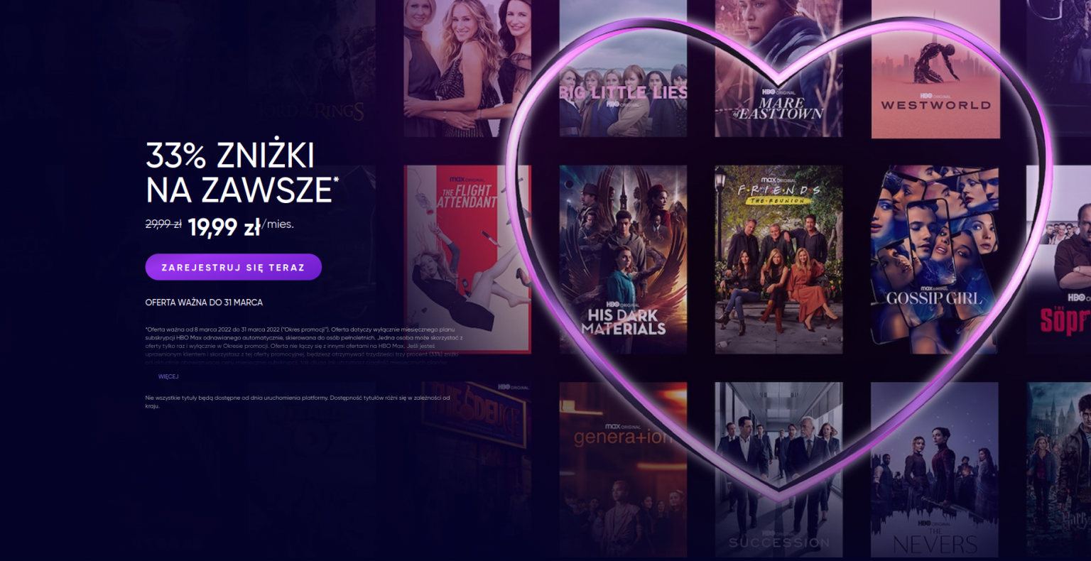 HBO Max już w Polsce! Ile kosztuje i co oferuje?