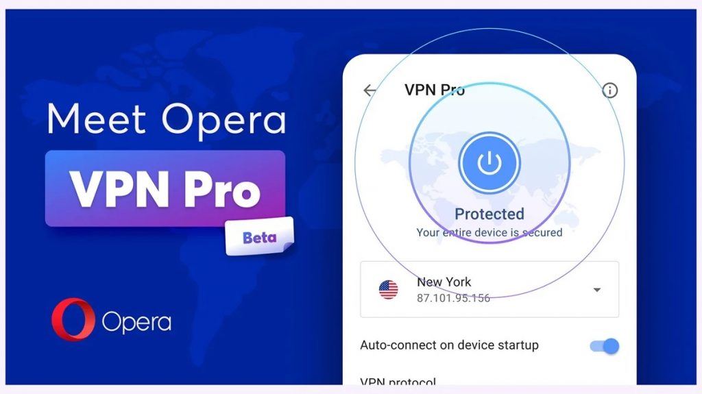 Opera VPN Pro jest już dostępna dla komputerów stacjonarnych i laptopów