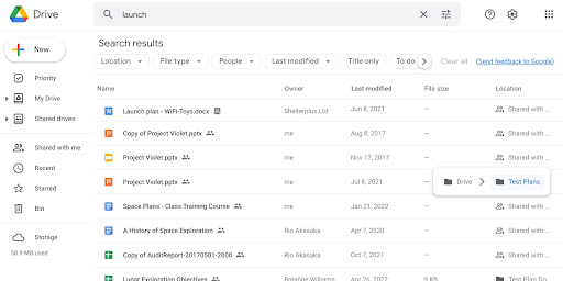 Google Drive pomoże w odnalezieniu zagubionych plików w folderach