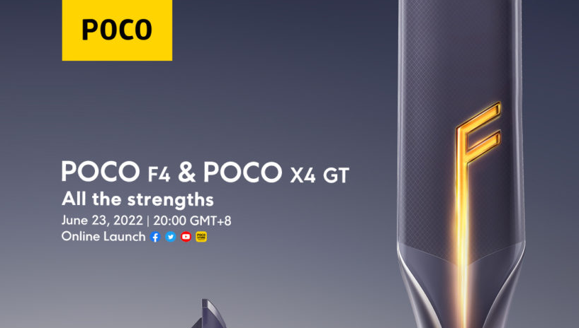 Premiera POCO F4 5G i POCO X4 GT