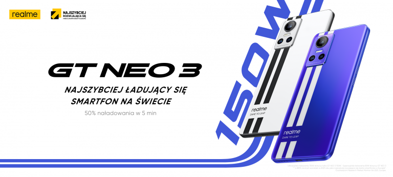 realme GT NEO 3 150W debiutuje w Polsce!  Co oferuje i ile kosztuje؟