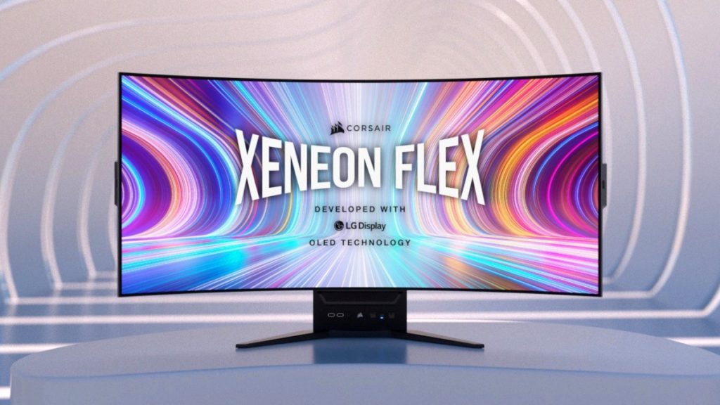 Corsair stworzył monitor Xenon Flex, który można dosłownie wyginać!