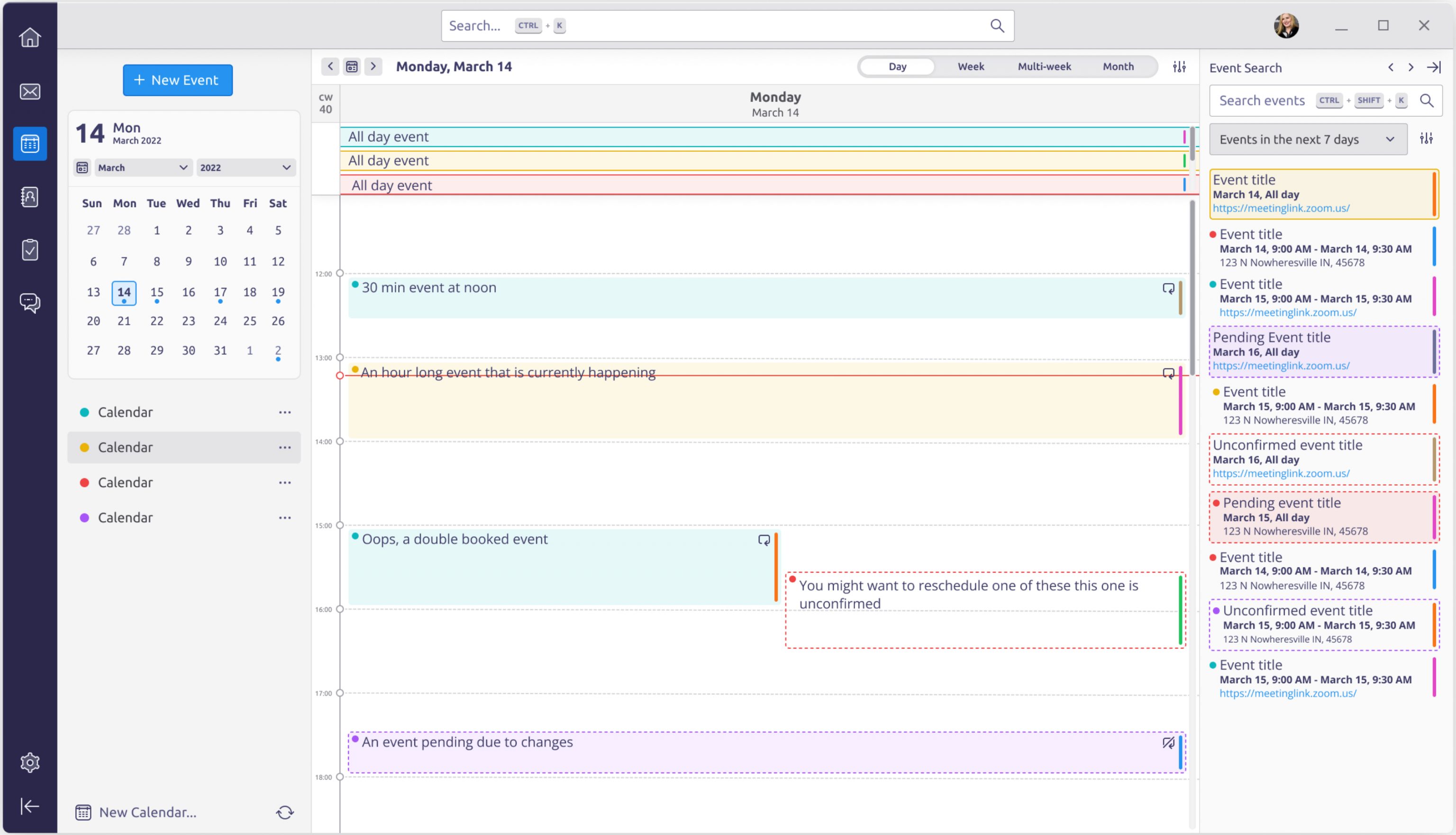 Nadchodzi Thunderbird Supernova. Tak ma wyglądać kalendarz w kliencie