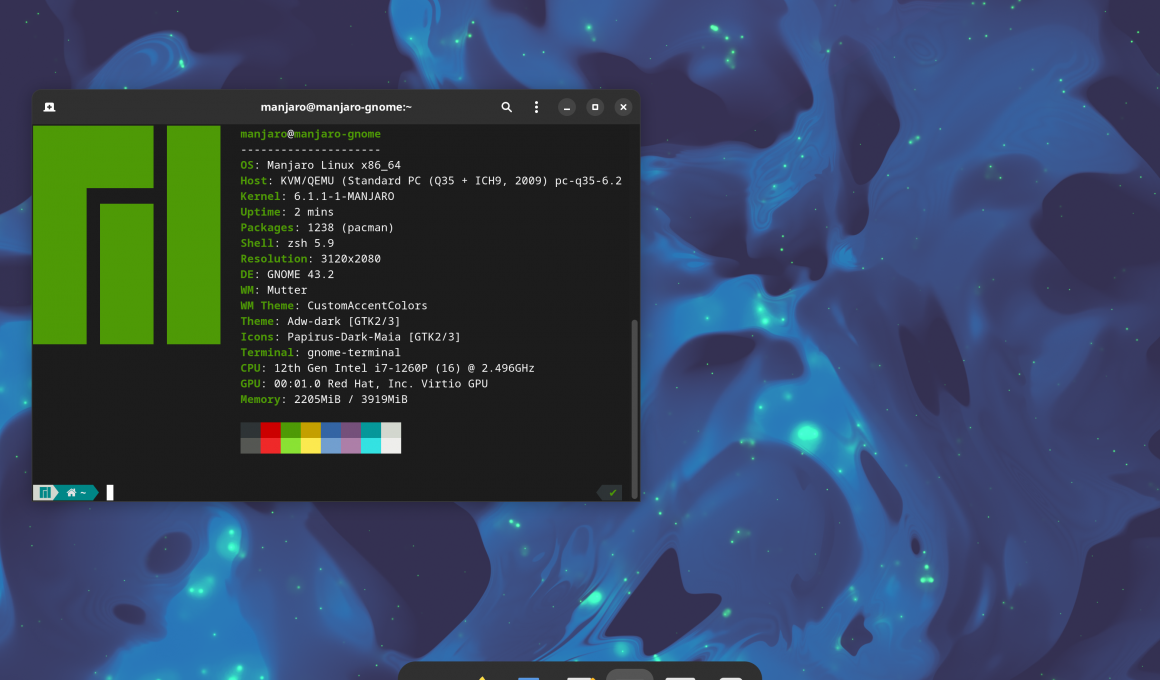 Manjaro Linux 22.0 
