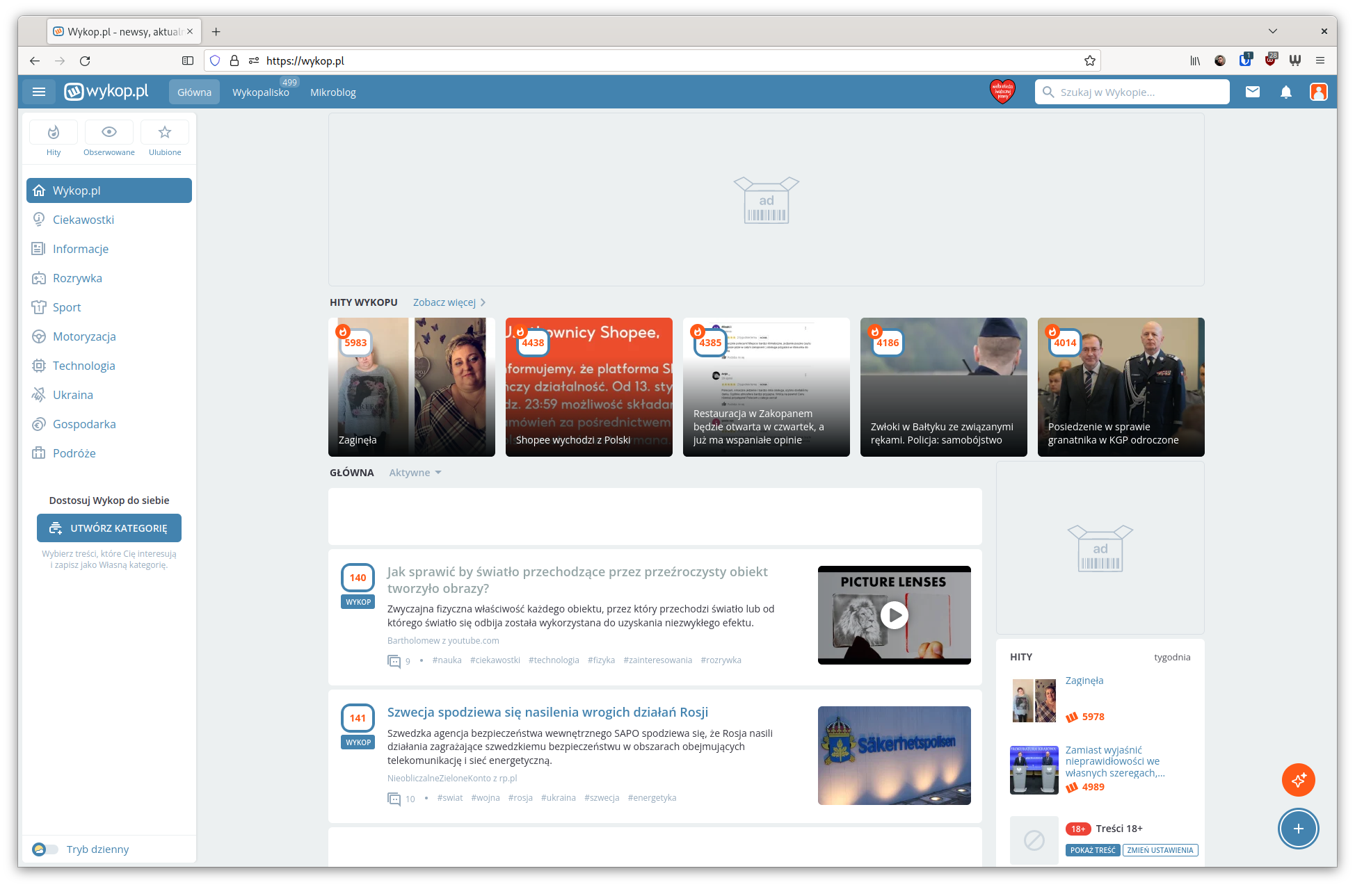 Wykop Z Nowym Wygl dem Nie Wszyscy S Zadowoleni
