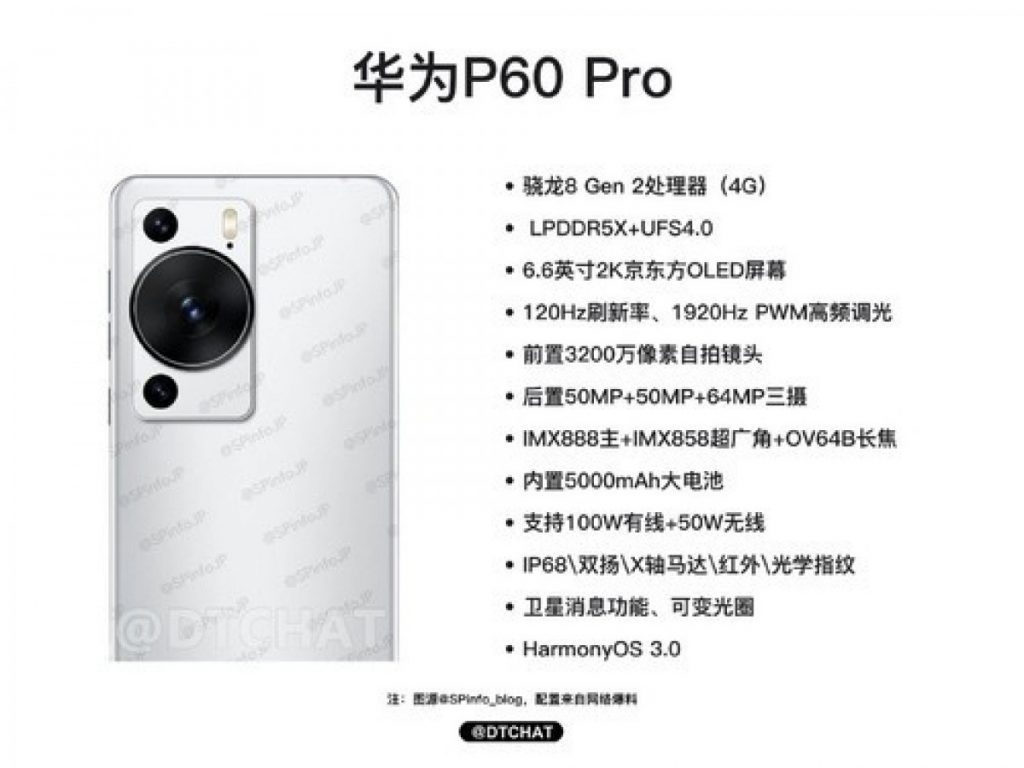 Poznaliśmy kolejne szczegóły na temat Huawei P60 Pro!