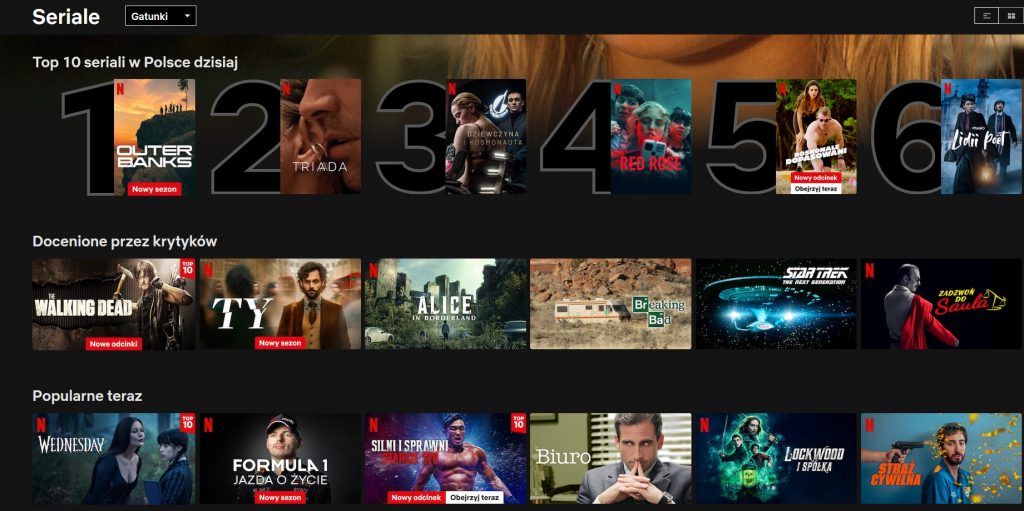 Netflix obniża ceny, ale na razie jest to tylko test
